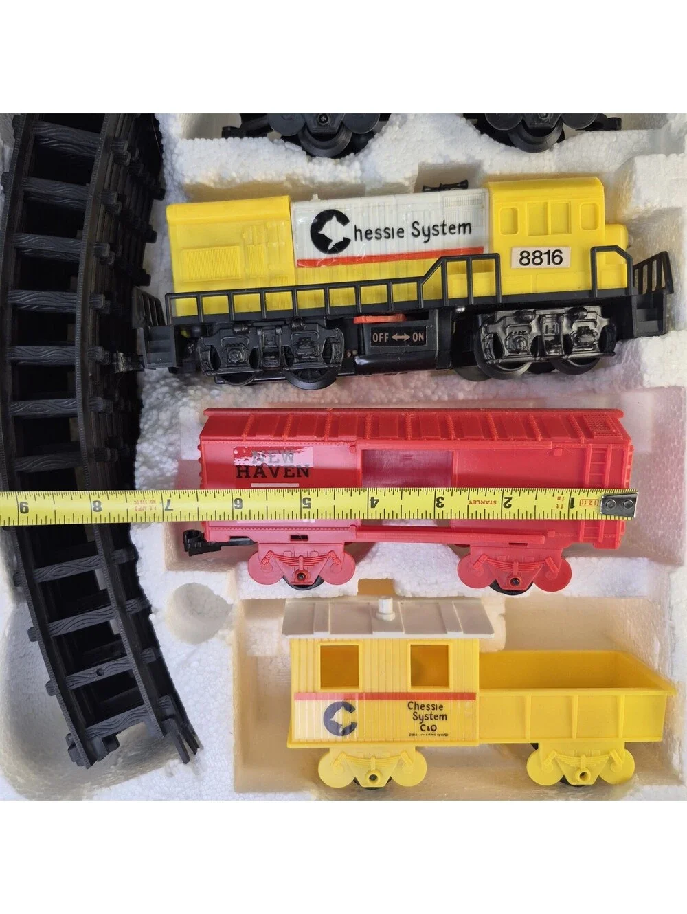 Vintage 1976-The Chessie Battery Diesel Train Set-Durham Rail Power NO.8816